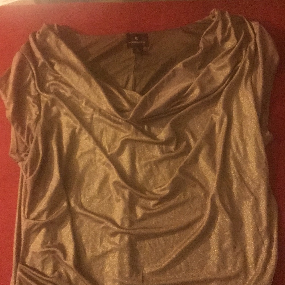 A nice mid shin gold dress
